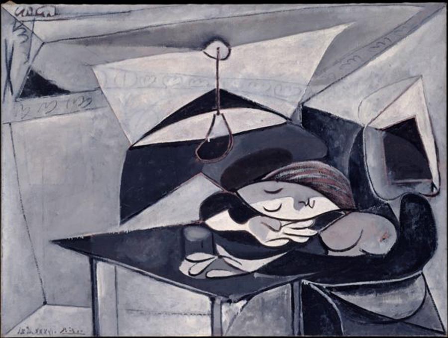 Pablo Picasso Woman Asleep